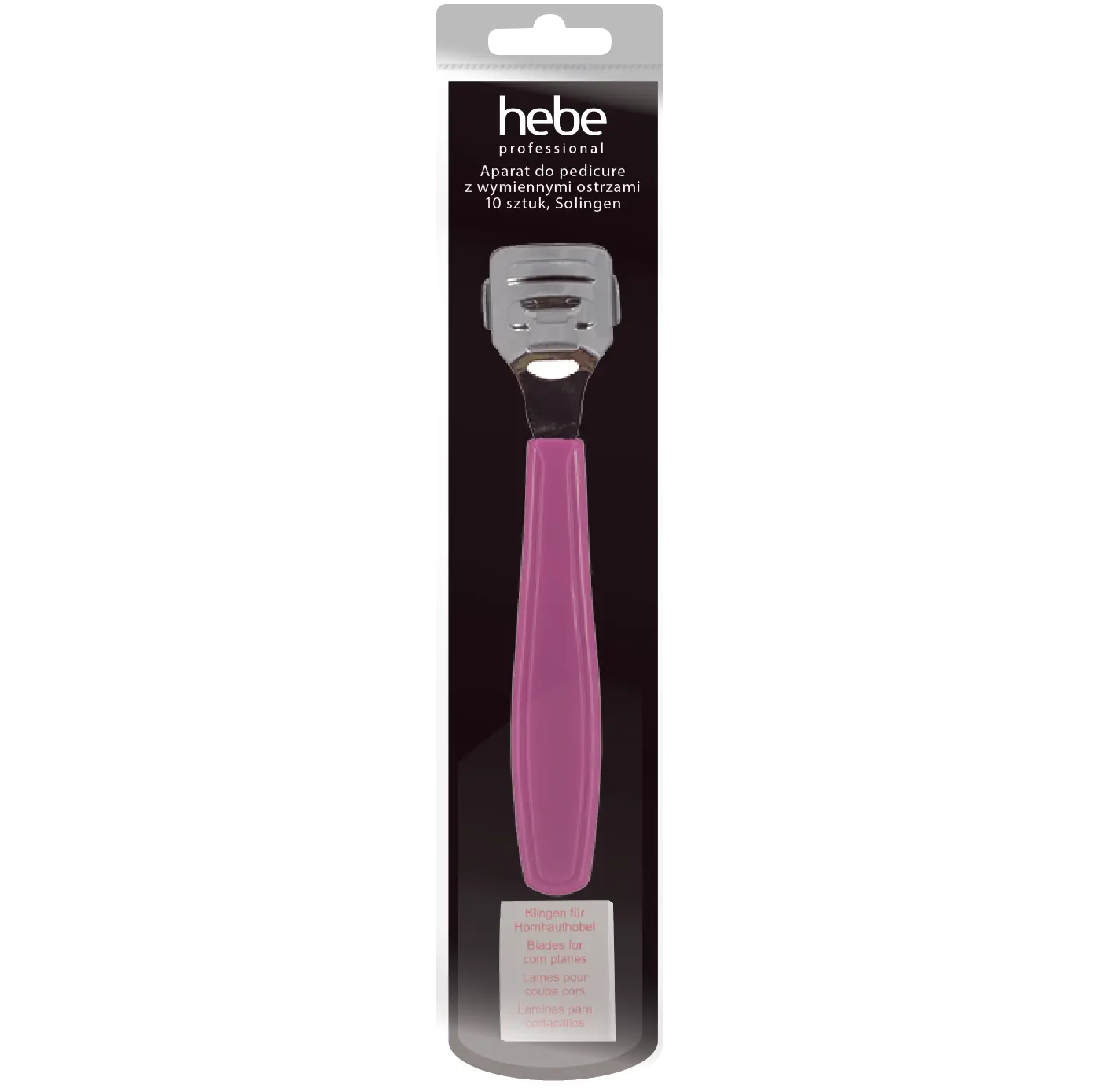 Hebe Professional аппарат для педикюра, 1 шт. + сменные лезвия, 10 шт./уп. — фото 3