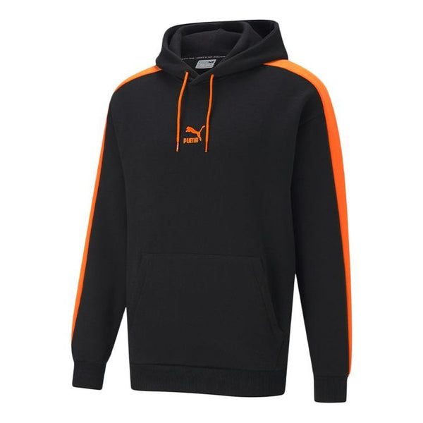 

Толстовка iconic t7 hoodie 'black' Puma, черный