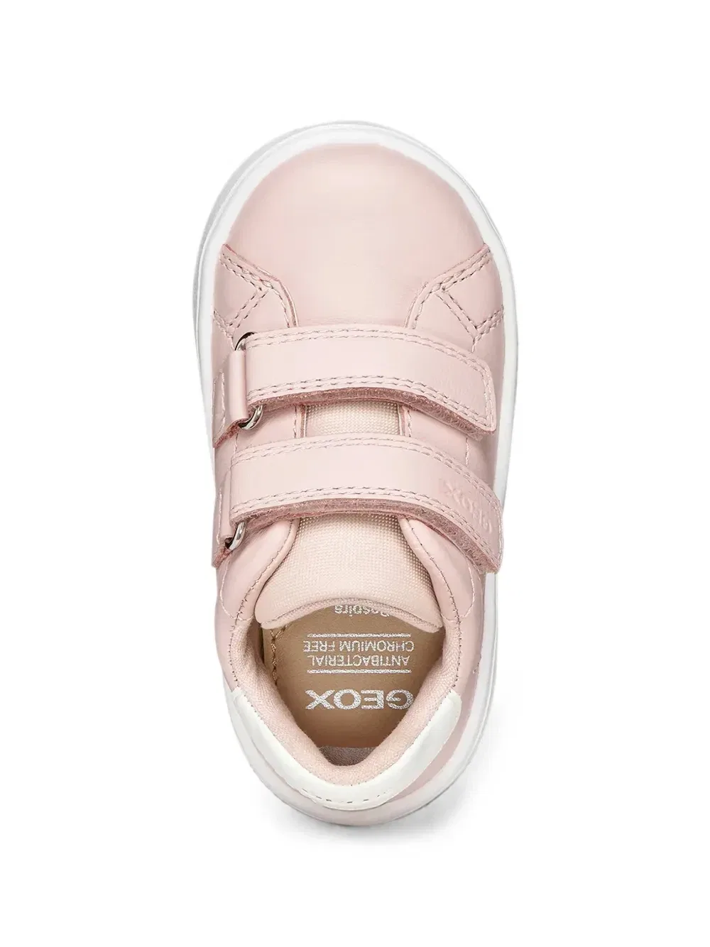 Кроссовки Minicub на липучках Geox Kids, розовый — фото 4