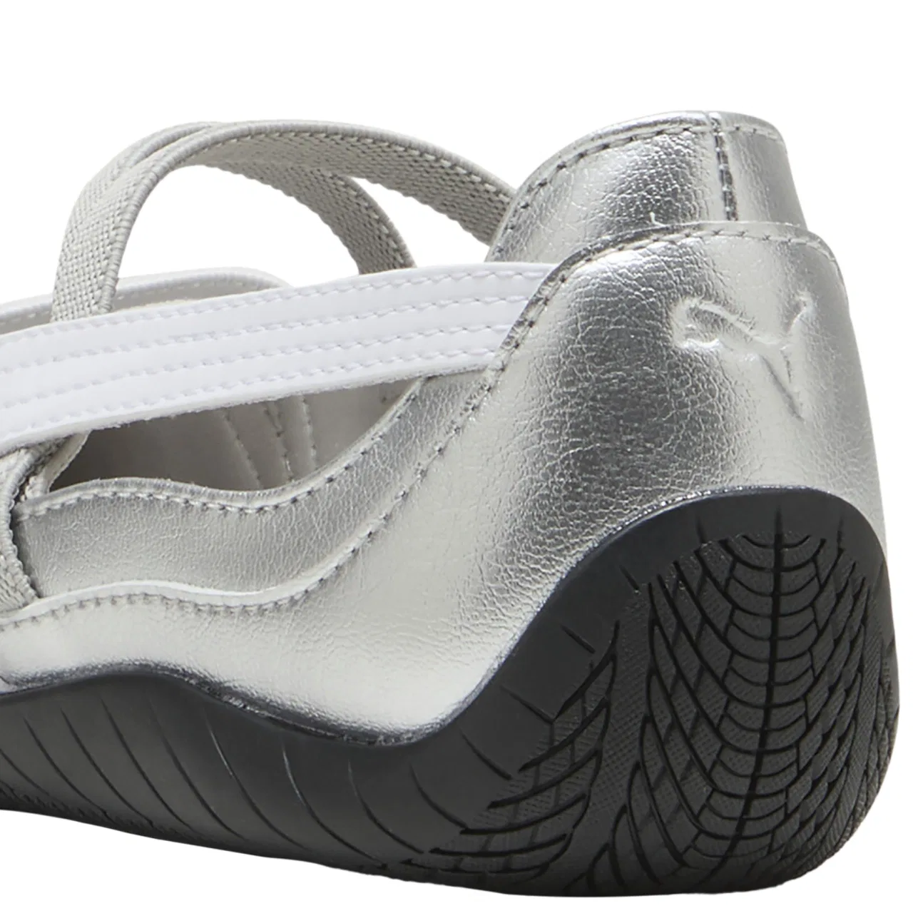 Детские кроссовки Speedcat Ballet PUMA, цвет Puma White/Metallic Ash Grey — фото 3