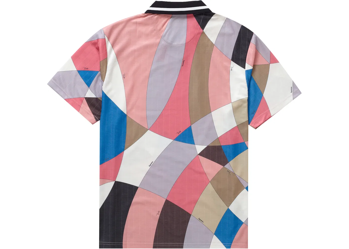 Мужская футбольная джерси с принтом Emilio Pucci Jersey Supreme, Dusty Pink — фото 2
