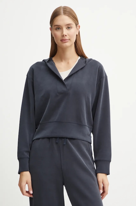 

Персиковая толстовка для йоги Casall, синий