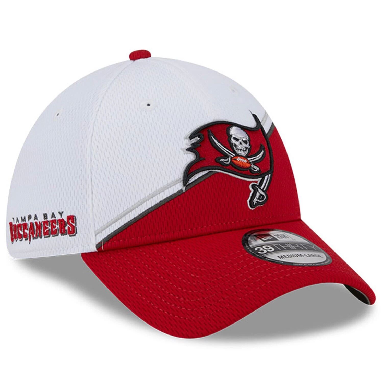 

Мужская бейсболка New Era белого/красного цвета Tampa Bay Buccaneers 2023 Sideline 39THIRTY Flex Hat