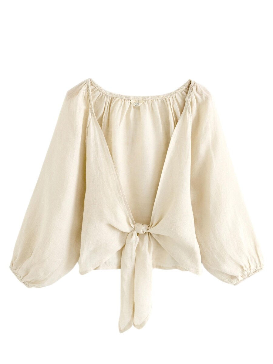 

Блузка с коротким рукавом Next Blouse, кремовый