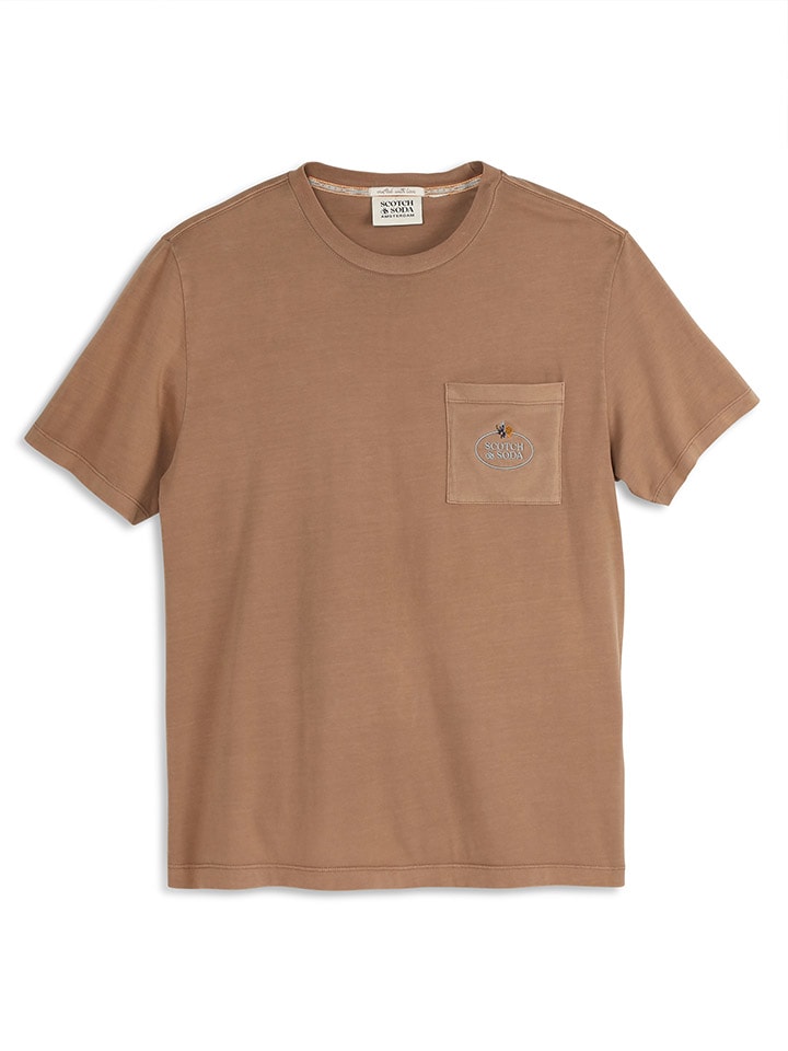 

Футболка Scotch & Soda, светло-коричневый