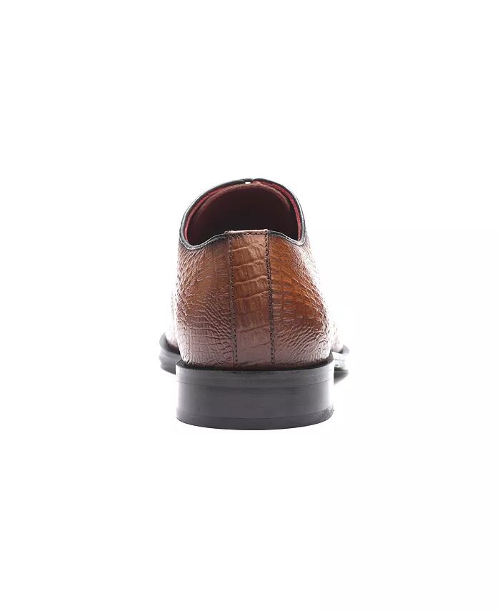Мужские туфли Pedro Wholecut Oxford Carlos by Carlos Santana, коричневый/бежевый — фото 4