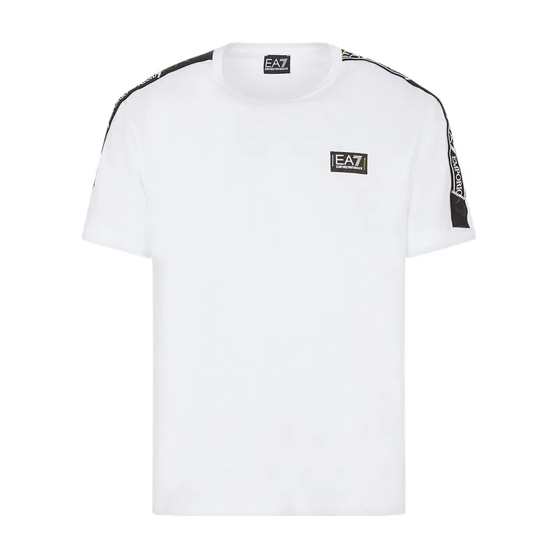 Футболка Ea7 из хлопка EMPORIO ARMANI, White