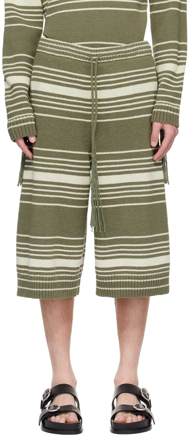 

Эксклюзивные зеленые шорты SSENSE Craig Green