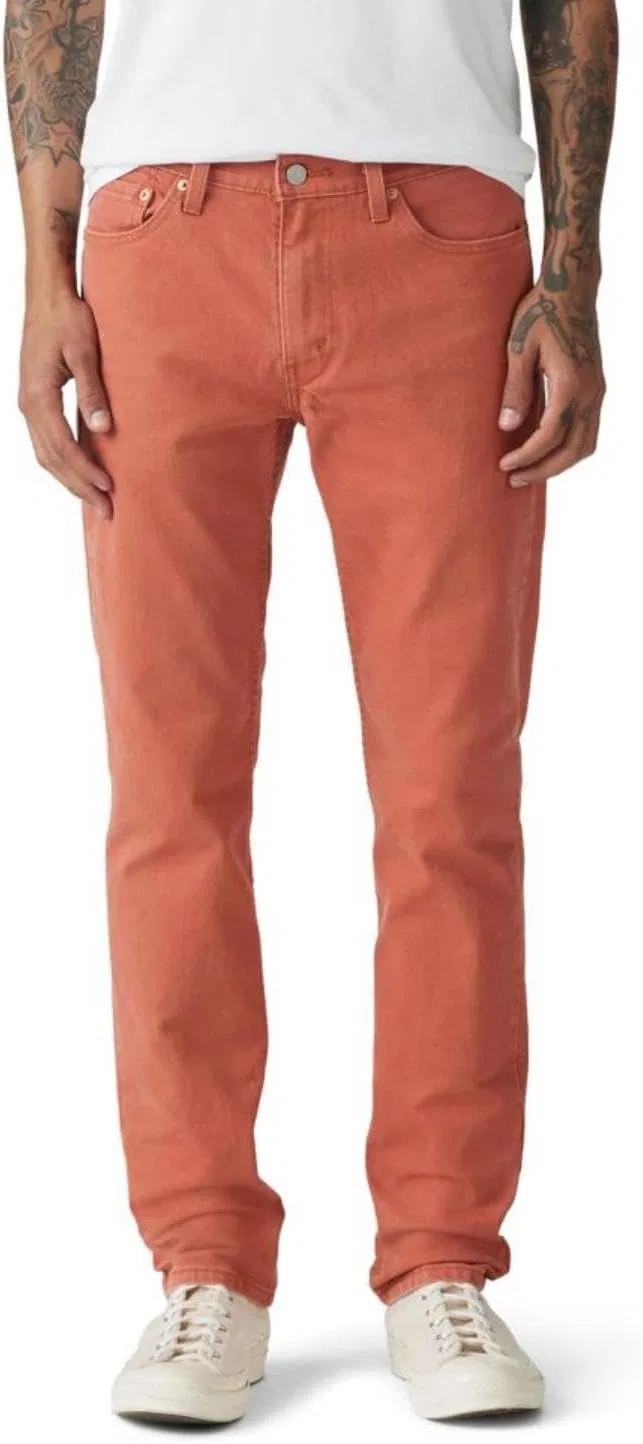 Джинсы slim fit Levi's, красные