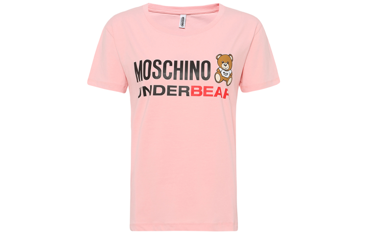 

MOSCHINO Футболка женская розовые