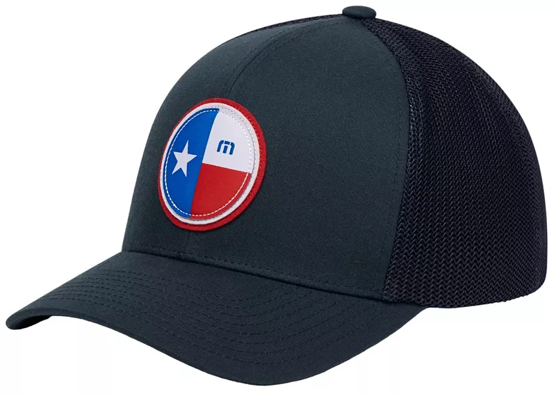 

Мужская кепка для гольфа TravisMathew River Walk 2.0 TX State, темно-синий