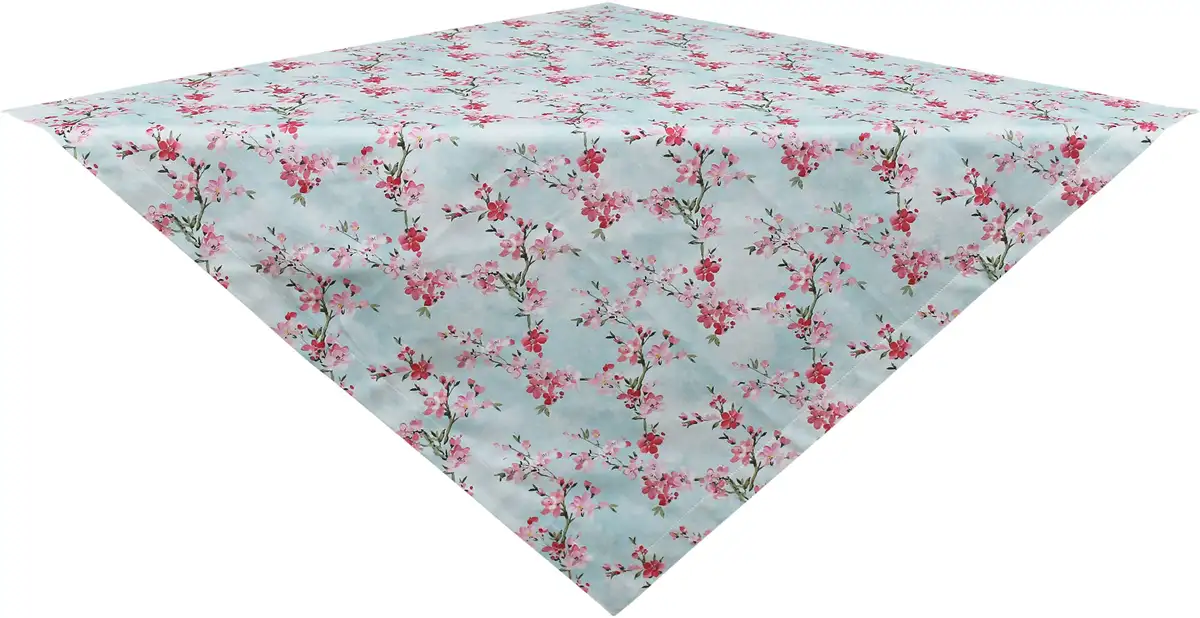 

HOSSNER - HOMECOLLECTION среднее одеяло "32661 Ангелина", (1 шт.) 85х85 см, светло-голубой/розовый/красный/зеленый/белый