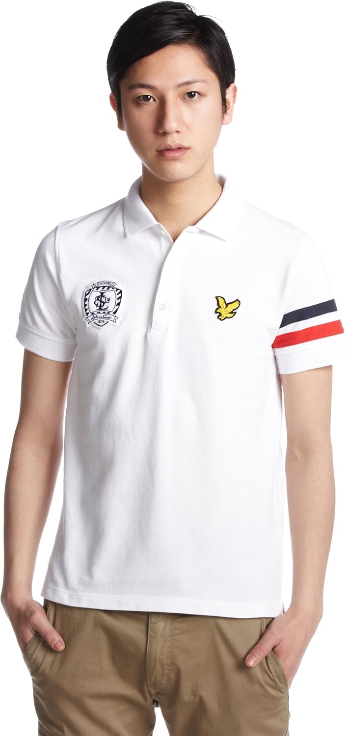

Поло Lyle & Scott Line, белый