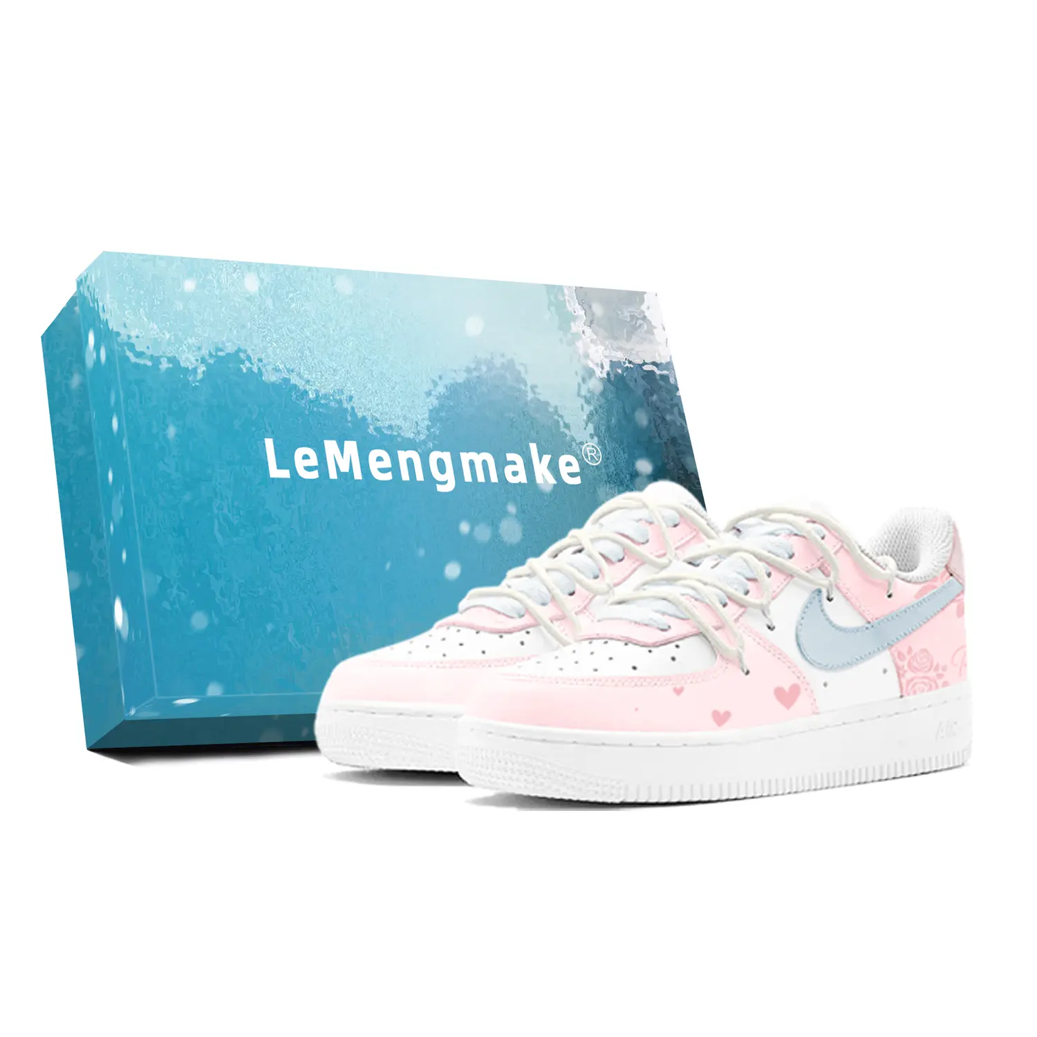 

Кроссовки Air Force 1 LE с низким верхом и противоскользящей амортизацией для детей и подростков Nike, белый