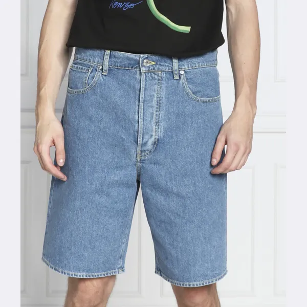 

Шорты стандартного кроя Kenzo, синий