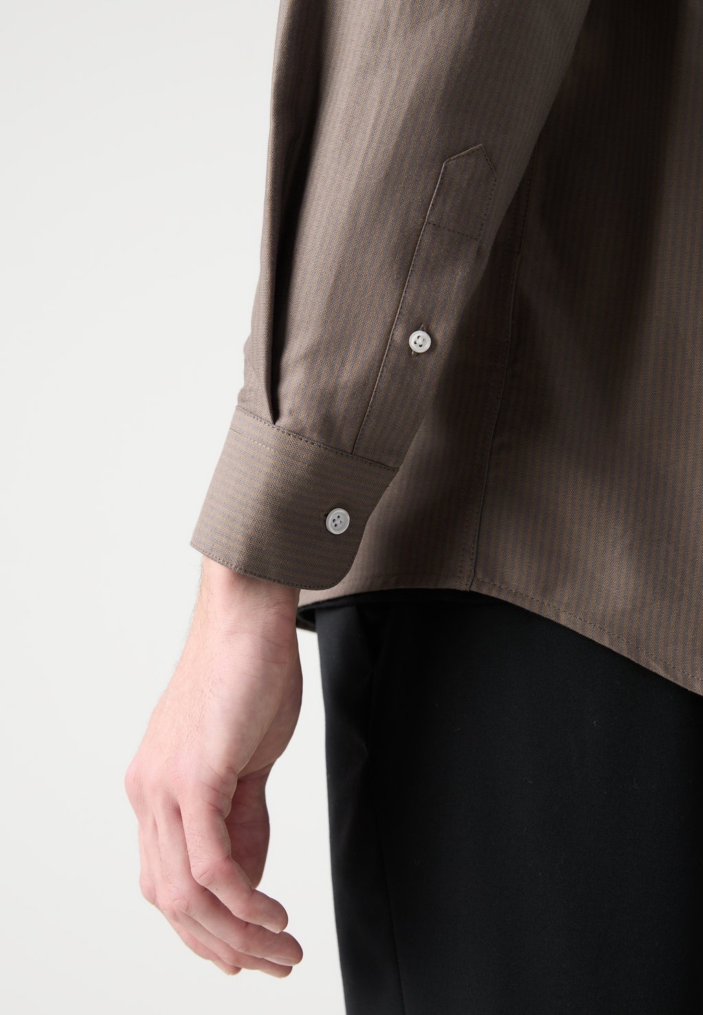 

Рубашка OXFORD SUNE STRIPE SHIRT Mads Nørgaard, серый