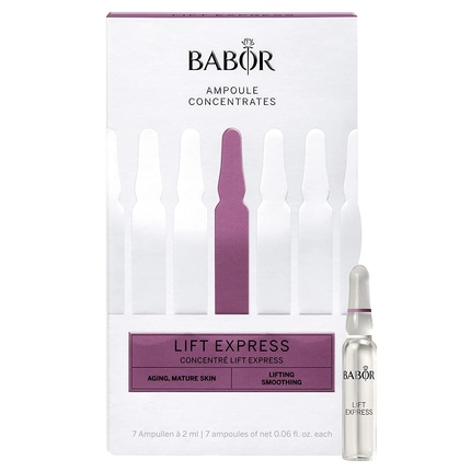 

BABOR Lift Express Ampoule Serum Антивозрастной и укрепляющий увлажняющий уход с витамином А и витамином Е 7-дневный уход - новый и улучшенный