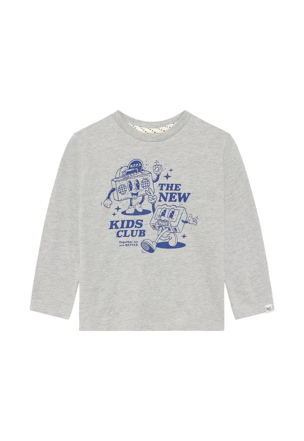 Футболка с длинными рукавами Noppies, Grey Melange