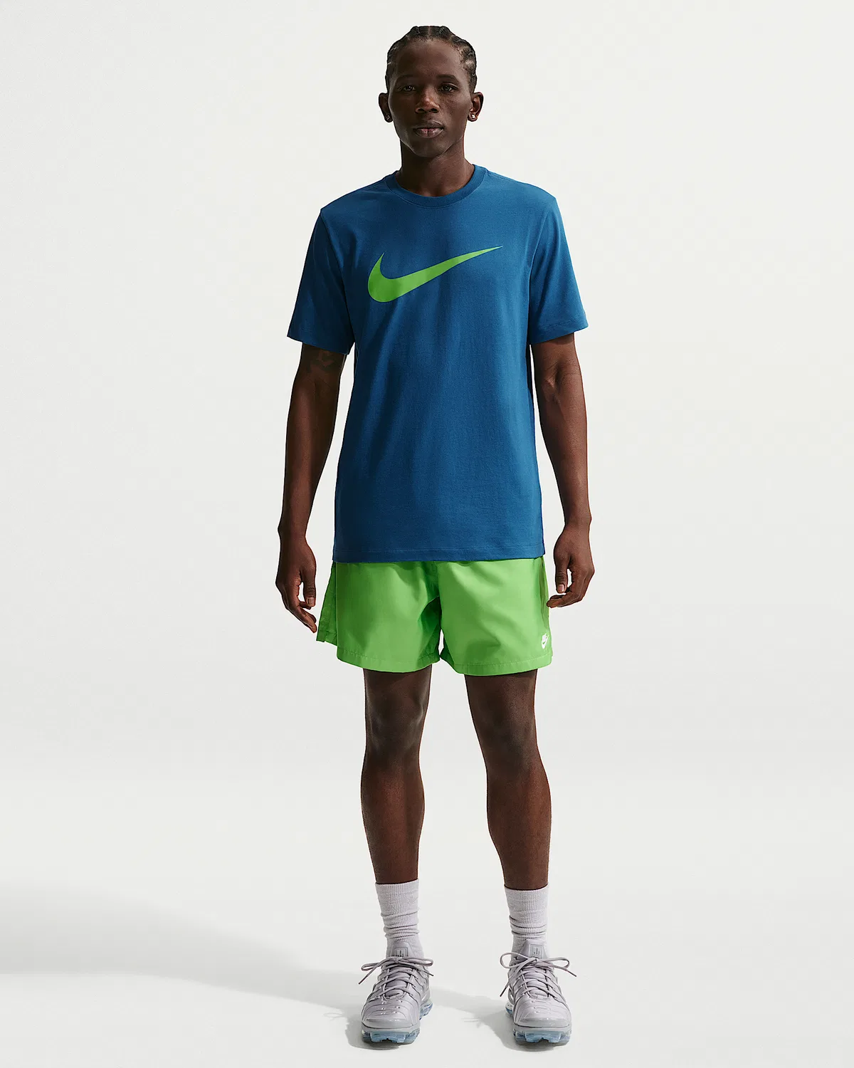 Мужская футболка Nike Sportswear Swoosh, Court Blue — фото 4