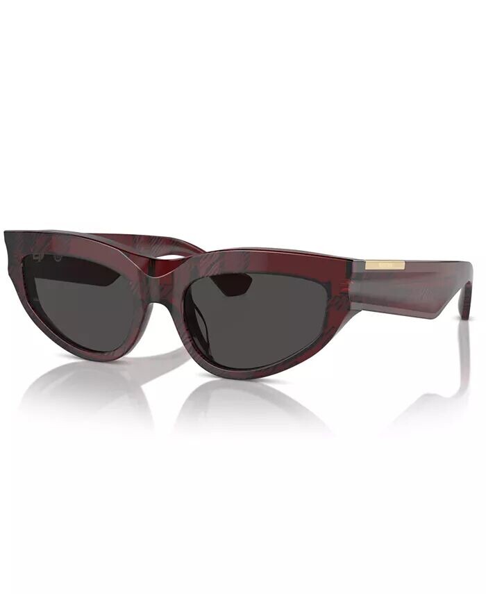 

Женские солнцезащитные очки, Be4425U Burberry, красный
