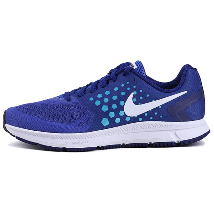 

Nike Zoom Span 1 Антискользящие Износостойкие Низкие Беговые Кроссовки Мужские Синий Белый