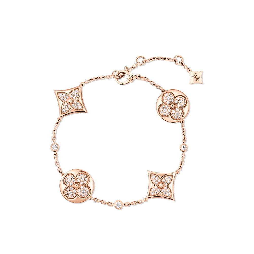 

Браслет Color Blossom BB Multi-Motifs, розовое золото и бриллианты Louis Vuitton, розовый