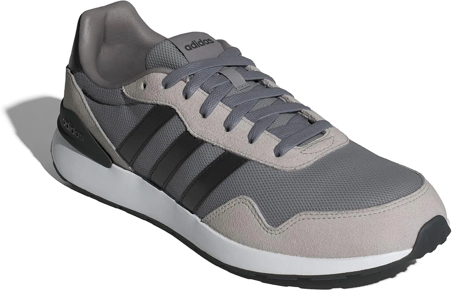 Мужские кроссовки Adidas Run 60s 4.0, Grey Three Core Black Grey Two — фото 3