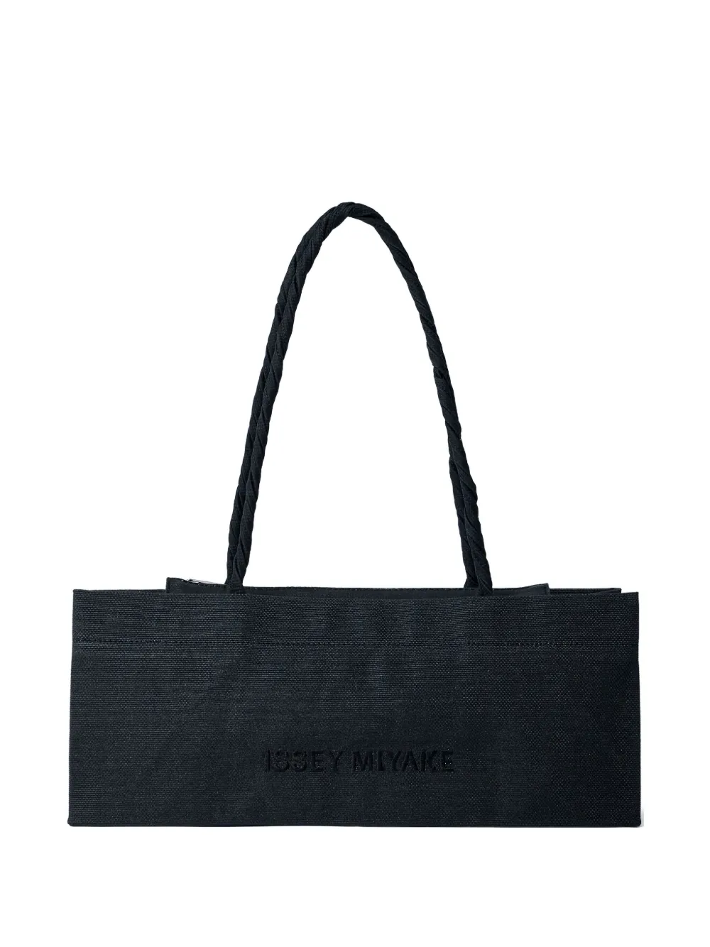 

Сумка-тоут с двумя ручками и логотипом Issey Miyake, черный