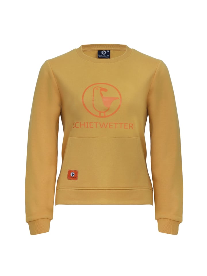 

Пуловер SCHIETWETTER Pullover Tilla, цвет mustard orange