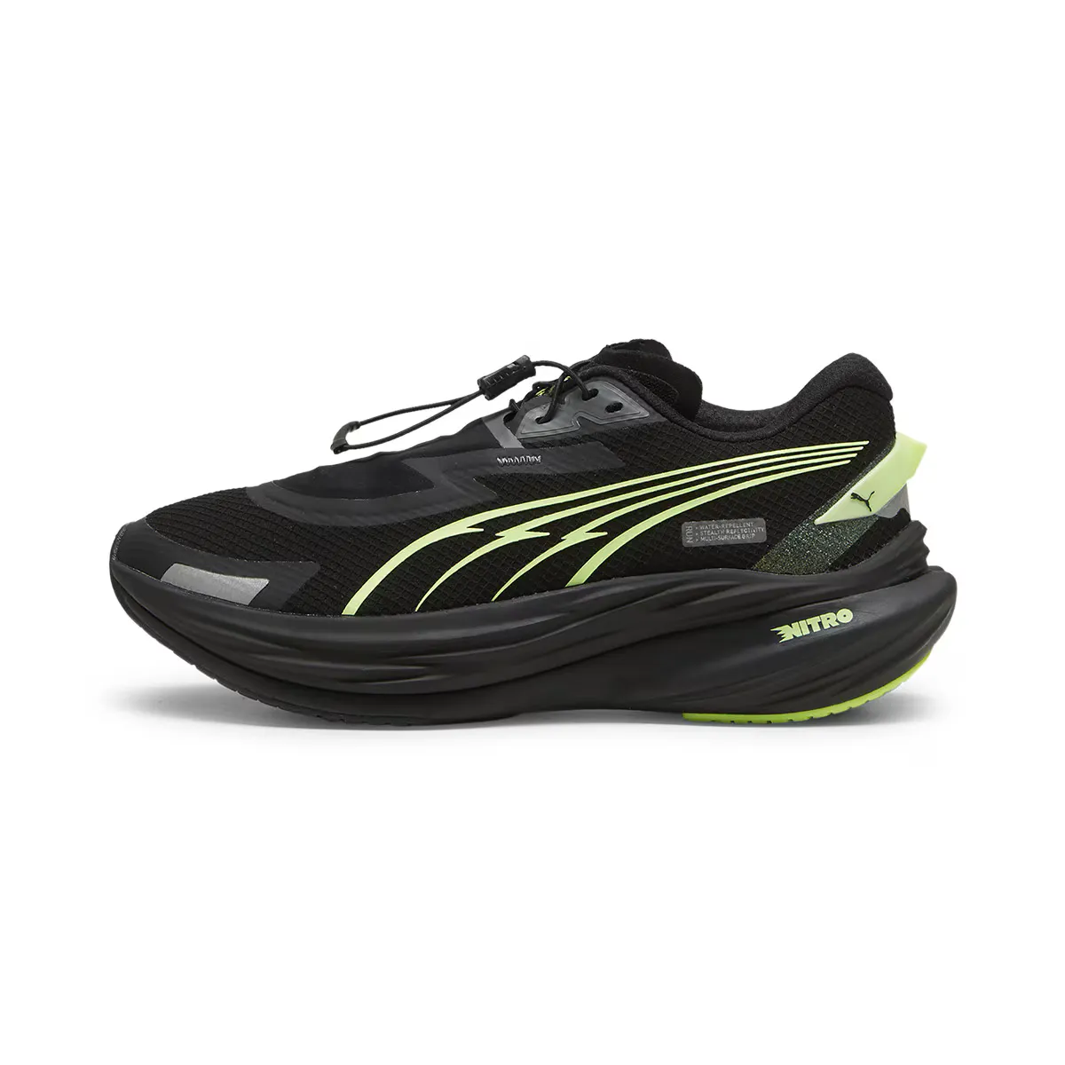 Кроссовки женские Puma Deviate Nitro 3 Wtr+ Wns, черный — фото 4