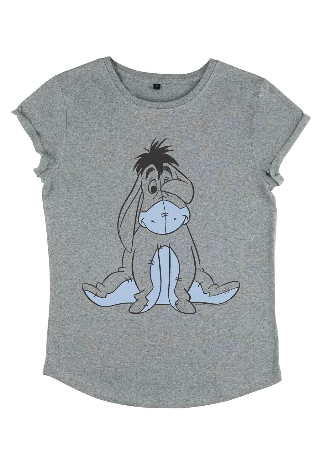 

Футболка с принтом DISNEY WINNIE THE POOH BASIC SKETCH EEYORE Disney, цвет Mottled Light Grey