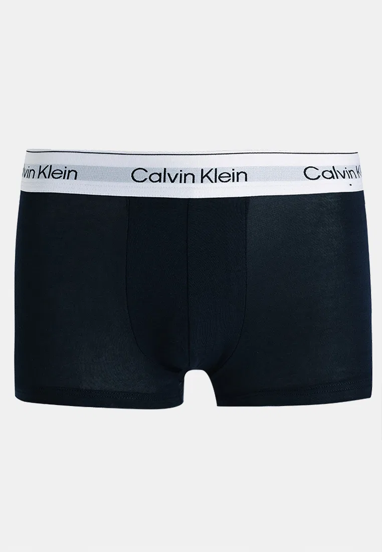 Трусы, 5 штук, низкая посадка, хлопок с эластаном, Icon Calvin Klein, мультиколор — фото 2