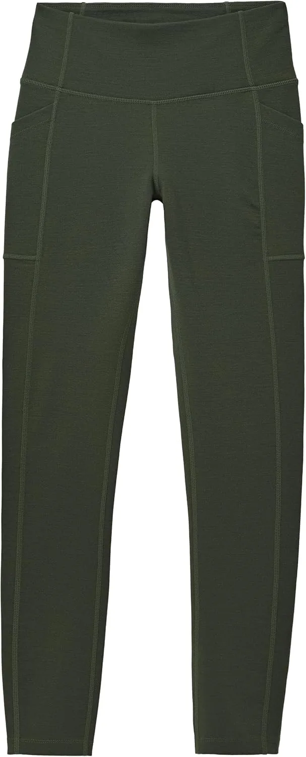 

IBEX Women's Lizzi Wool Leggings с карманами | Утягивающие штаны для йоги с поддержкой живота