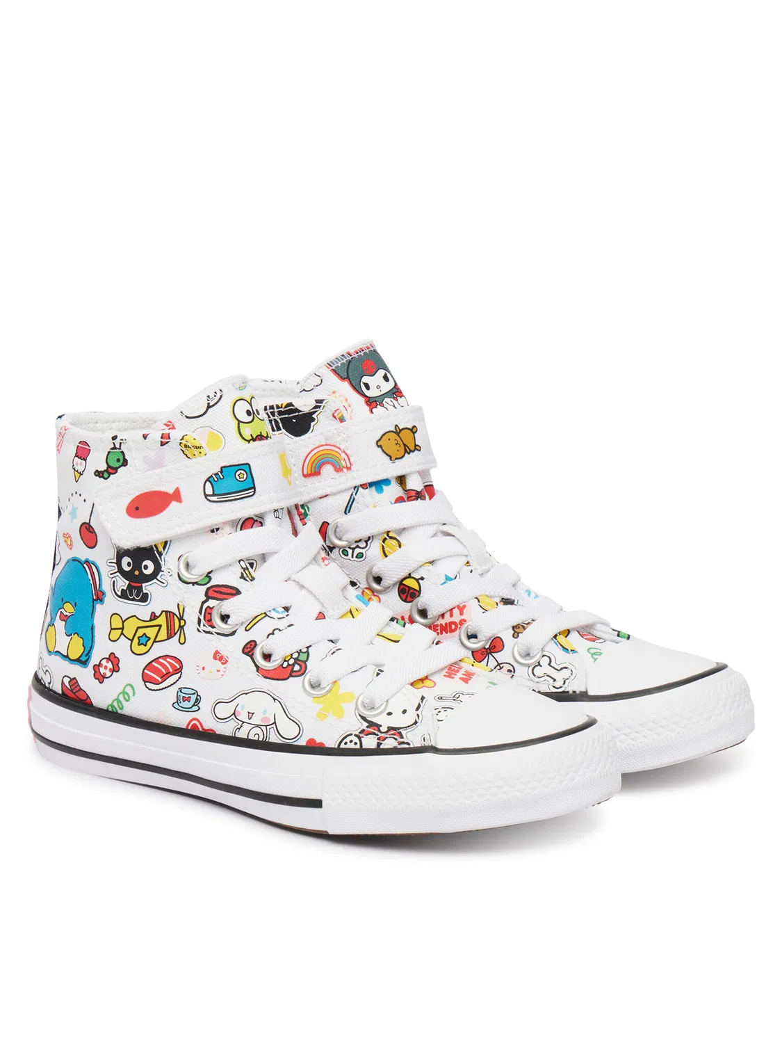 Тканевые кроссовки для девочки Chuck Taylor All Star Converse, разноцветный — фото 2
