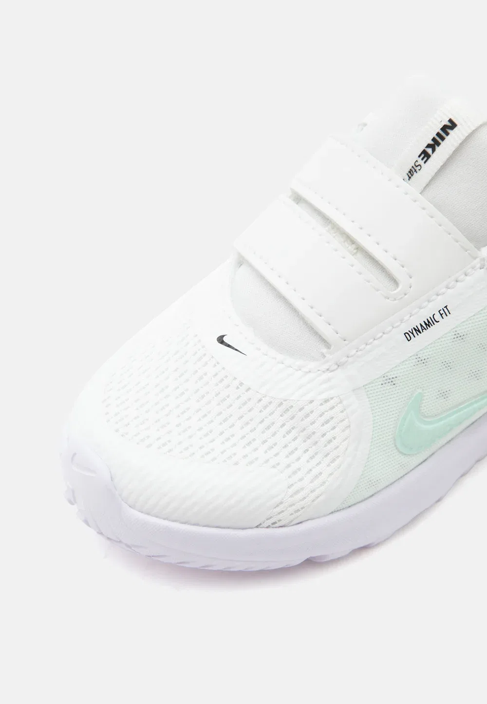 Кроссовки Star Runner 5 унисекс для бега по шоссе Nike Performance, Summit White/Arctic Green/Black/Barely Green — фото 3