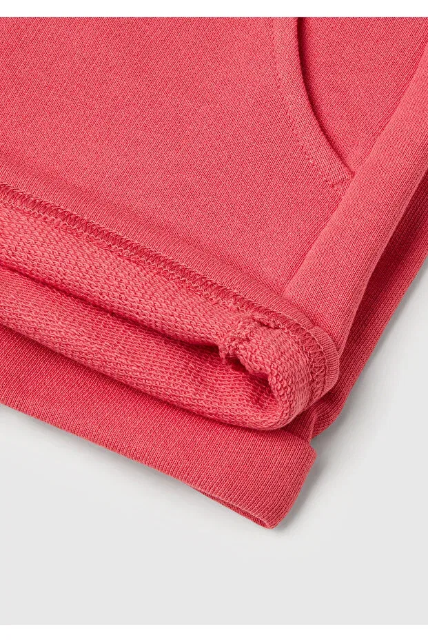 Детские шорты для девочек с принтом United Colors Of Benetton, Fuchsia — фото 3