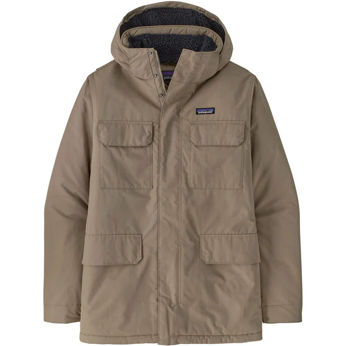 Куртка-парка с капюшоном Isthmus Parka Patagonia, Seabird Grey