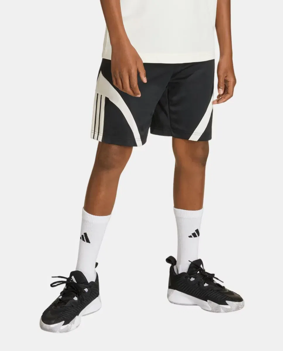 Детские шорты для мальчиков из полиэстера House Of Tiro adidas, Negro