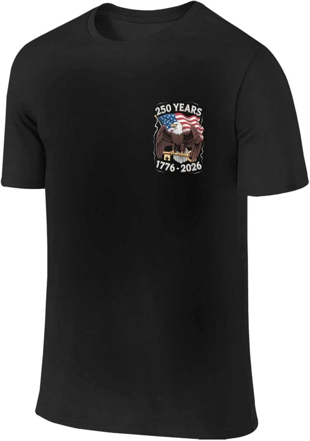 Мужская футболка с принтом 250th Anniversary Top, чёрный — фото 2