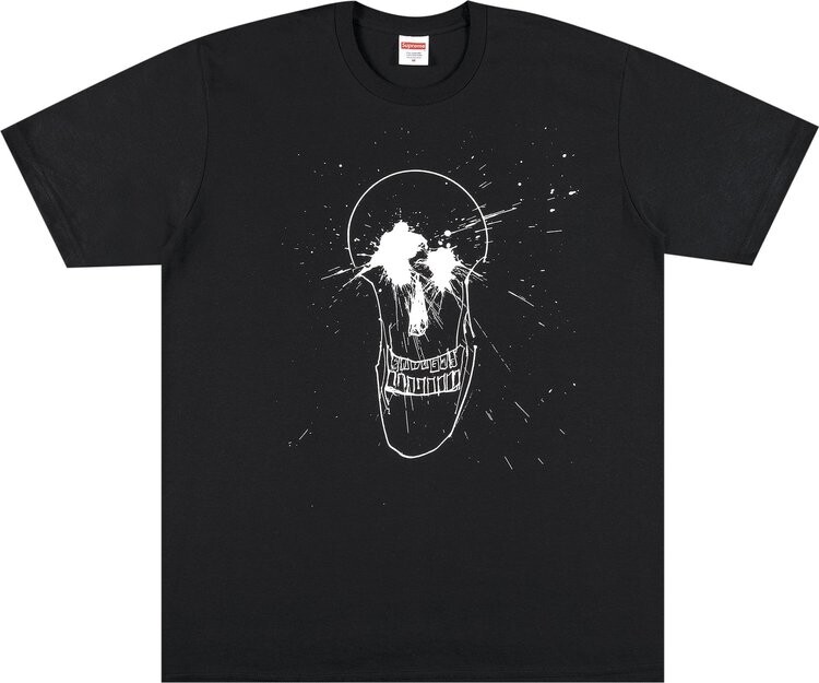 

Футболка Supreme Ralph Steadman Skull Tee 'Black', черный