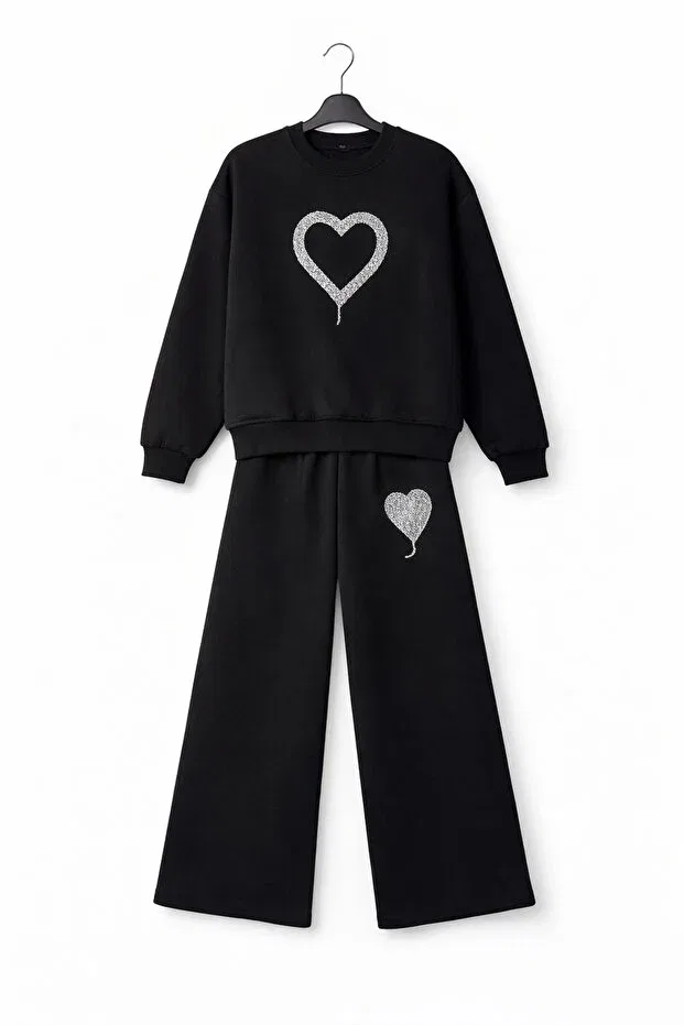 Детский комплект свитшота и брюк на флисе с принтом Melamour Kids, Multicolor — фото 4