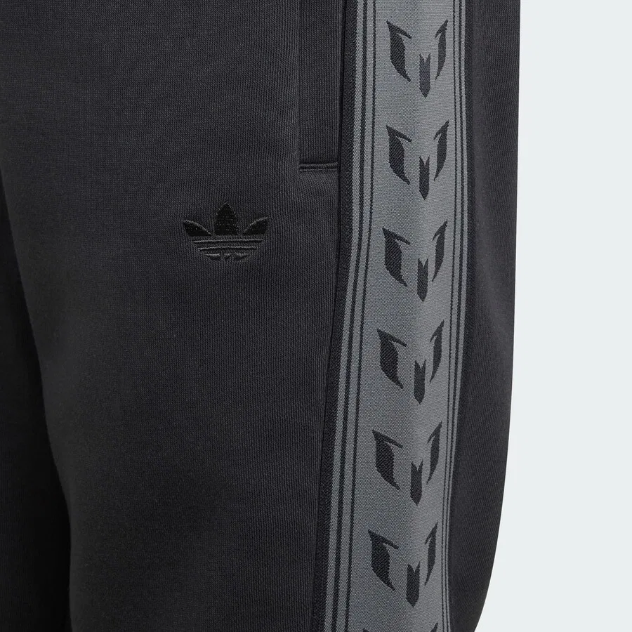 Шорты ADIDAS PERFORMANCE свободного кроя 'Messi Originals' черного цвета — фото 4
