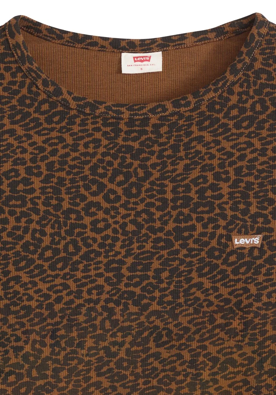 Топ LEVI'S 'Hayes' коричневого и темно-коричневого цвета — фото 3
