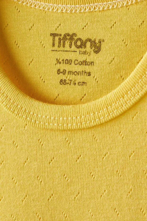 Детское боди без рукавов Tiffany, Yellow — фото 3