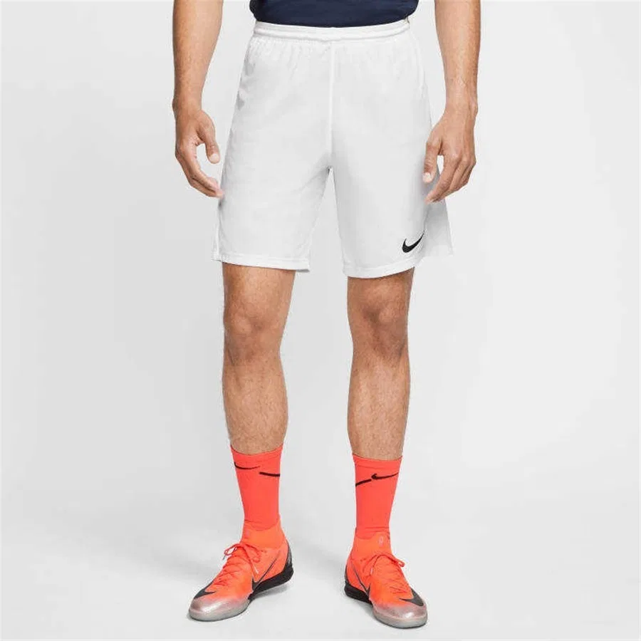 Мужские спортивные шорты Nike с принтом, модель Dri FIT Park III, Белый