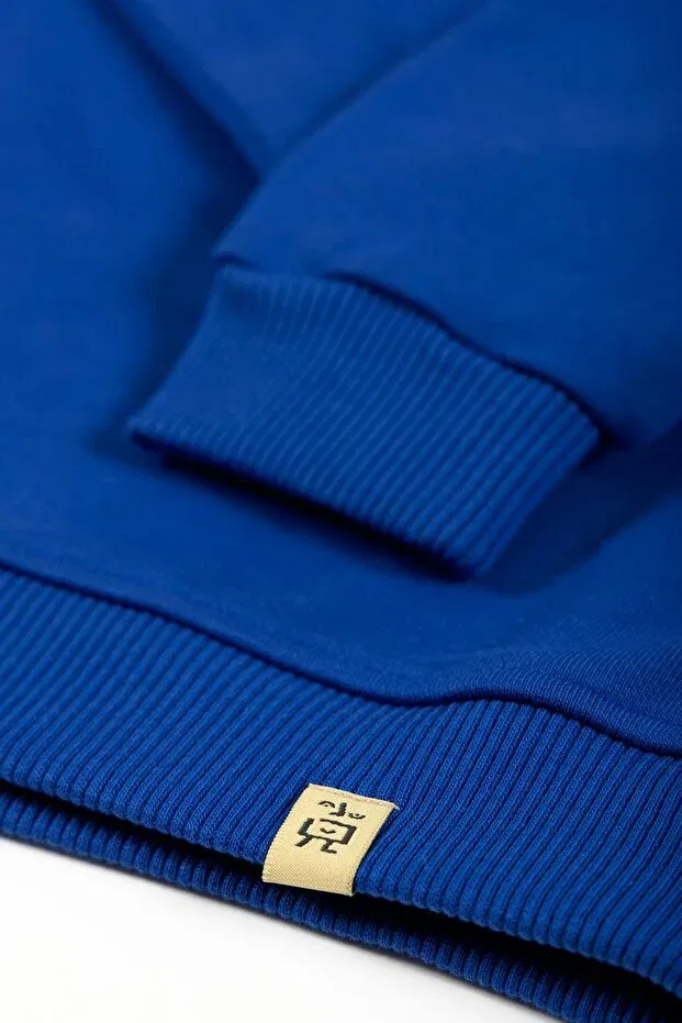 Детские свитшот для девочек с вышивкой Beetlebeez, Saks Blue — фото 4