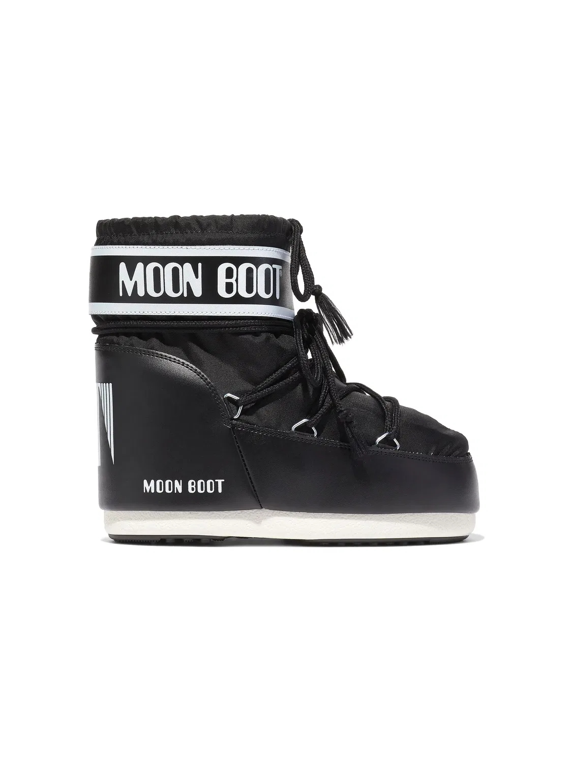 Низкие снежные ботинки Icon, черные Moon Boot, черный