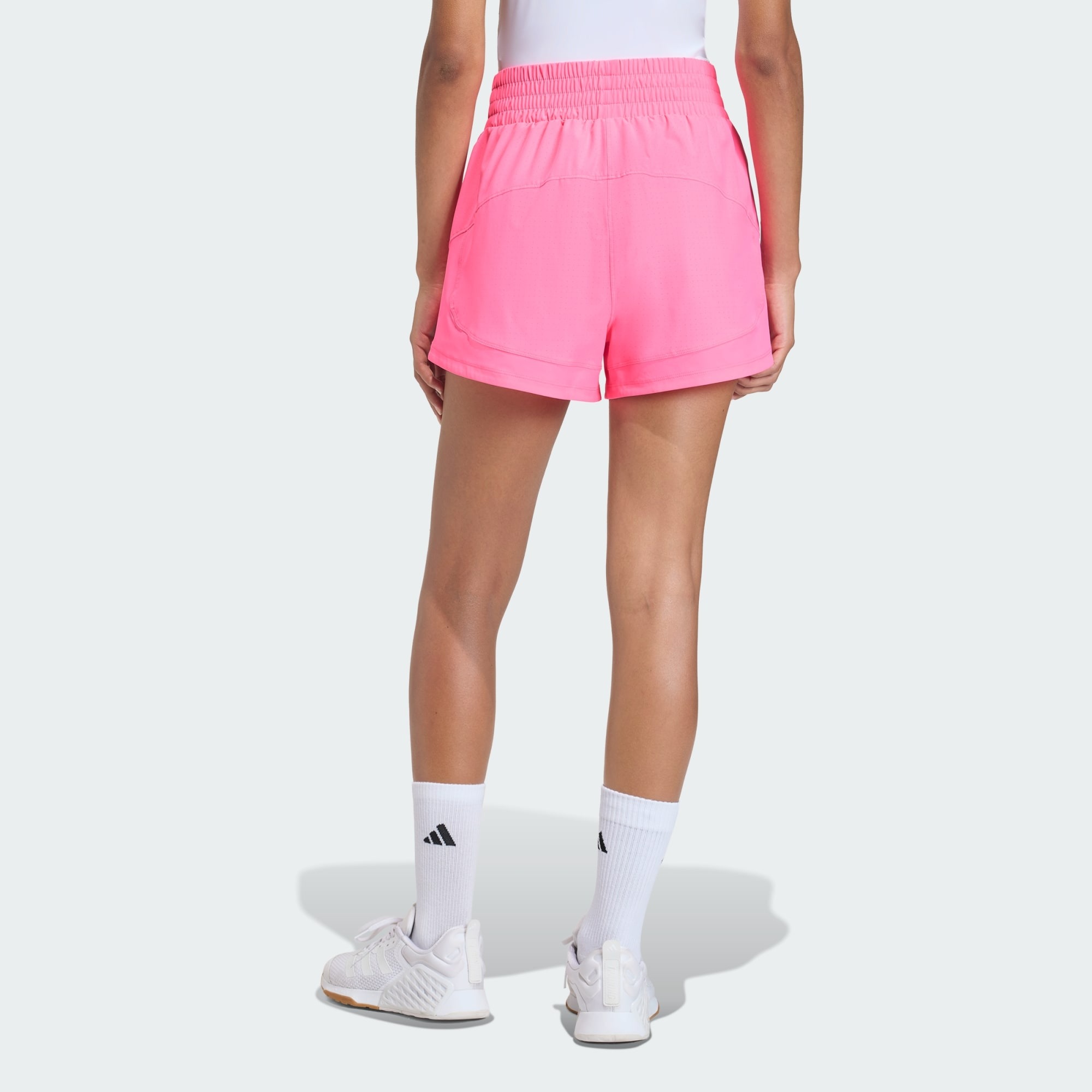 Шорты Adidas Racer Pacer Woven, розовый — фото 3