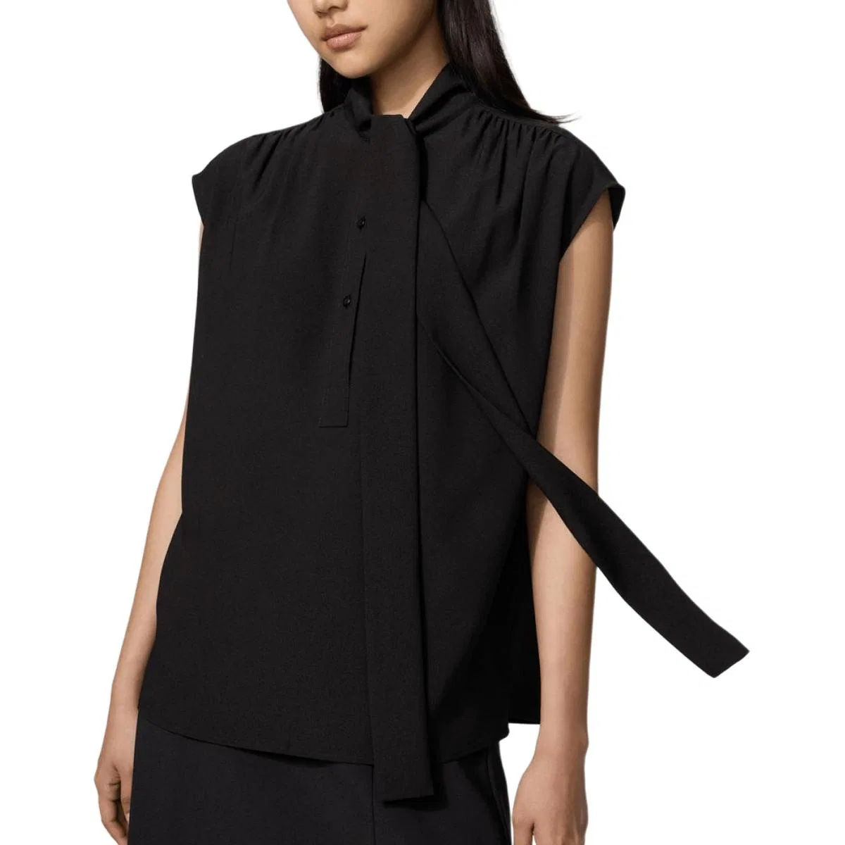 Рубашка Francesco Risso, UNIQLO, Black