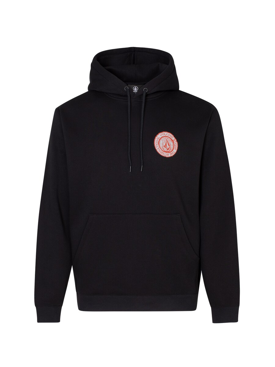 

Свитер с капюшоном на молнии Volcom Sweatshirt Volstoned, черный